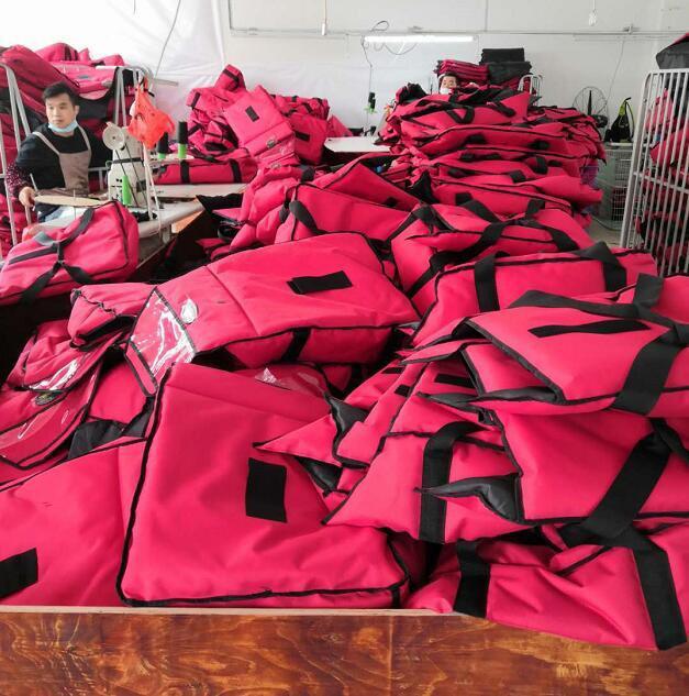 Insulated Pizza Delivery Bag Restaurant Supply Commercial Grade Food Delivery Bag Moisture Free